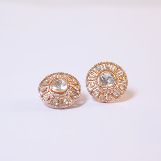 Misonite Polki studs