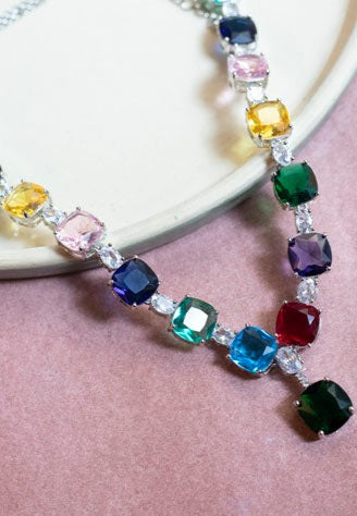 Multicoloured necklace